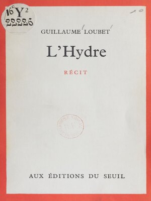 cover image of L'hydre